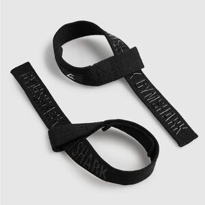 NWOT Gymshark Lifting Straps Black